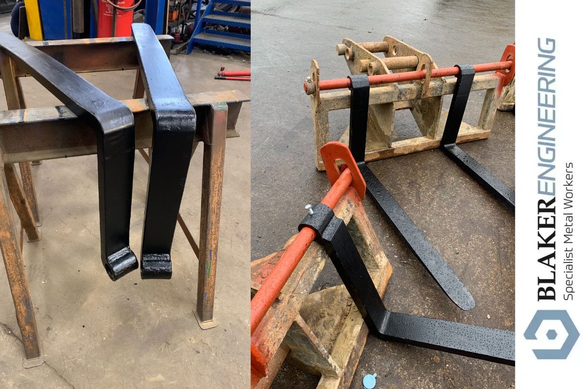 Forklift Tine Straightening and Repair
